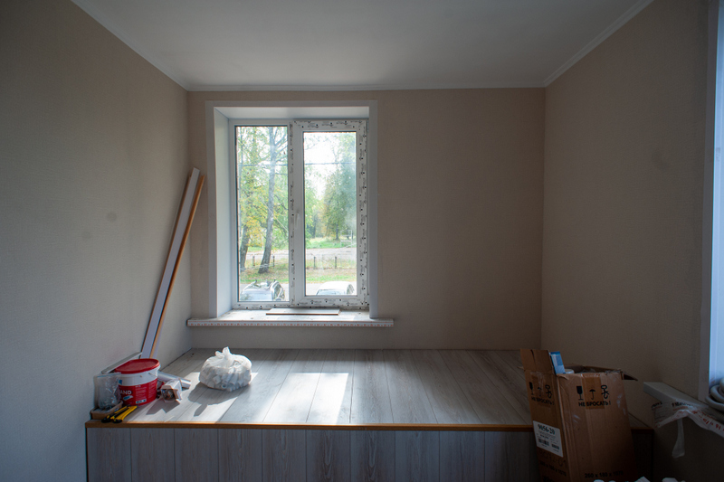 У детей новые комнаты. Нет, целый дом!