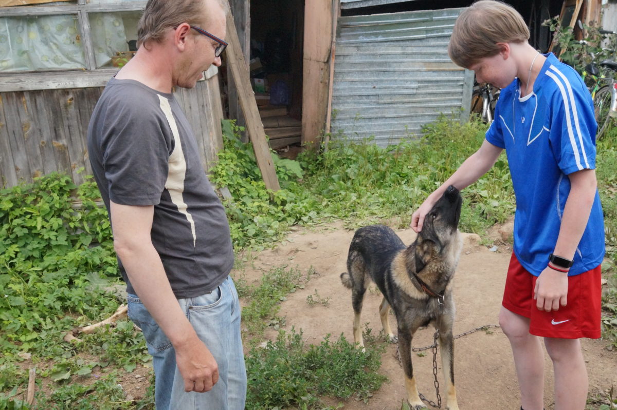 "Мой главный помощник со мной": отец и сын снова вместе